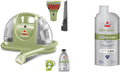 BISSELL Little Green Multi-Purpose Portable Carpet and Upholstery Cleaner+ BISSELL Little Green Pro Oxy Spot &amp Stain Super Concentrate for Portable Deep Cleaners