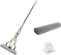 Squeeze Self-draining Collodion Mop Wood Floor Tiles Spin Household Cleaning Tools to Clean Walls and Ceilings(1Mmop 1head)