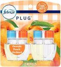 F.e.b.r.e.z.e Odor-Fighting Fade Defy Plug Air Freshener (2) of 0.87 fl oz Refills-Limited Edition (Georgia Peach Orchard)