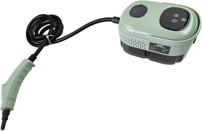 Steam Cleaner High Pressure High Temp 6 Speeds Handheld Steam Cleaner Smart for Home Car (US Plug 110V)