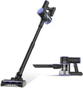 Cordless Vacuum Cleaner 4-in-1 Vacuum Cleaners for Home Handheld Vacuum Cleaner with 40 mins Runtime Stick Vacuum for Apartment Carpet Black 1 Battery