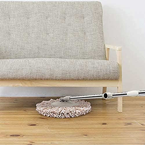 Automatic Rotary Mop with Bucket - Hands-Free Washing &amp Squeeze Function Stainless Steel Design for Efficient Home Cleaning Easy to Use Ideal for Floors &amp Spills