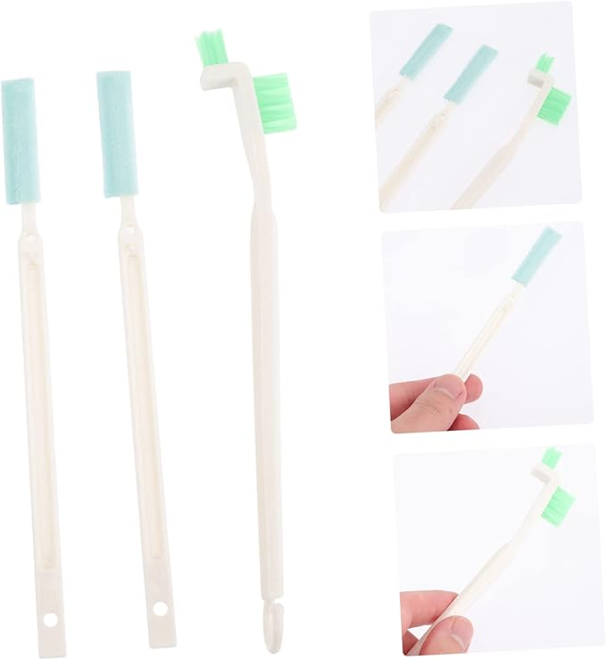 DECHOUS 54pcs Crevice Cleaning Brush for Window Door Track Household Use Small Space Scrubbing Tool for Kitchen Bathroom and More