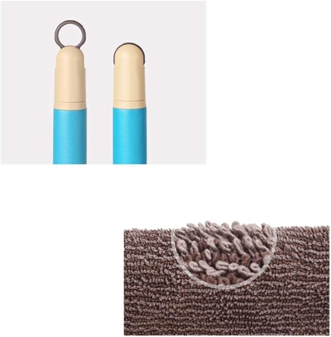 Microfiber Hardwood Floor Mop360 Rotation Dust Flat Mop with Long Stainless Steel Handle for Home/Office Floor Cleaning