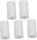 Thickened Plastic Trash Bags 300pcs (45x50cm) Flat Open Garbage Liners for Office Bathroom Kitchen Wastebasket Use