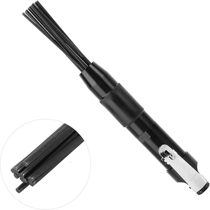4400 rpm Needle Slag Cleaner Air Pneumatic RustCorrosion Slag Remove Deburring Cleaning Tool Needle Descaler Air Tool