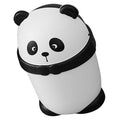PRETYZOOM Panda Shape Wastebasket Small Trash Can for Kitchen Office Trash Can Style Adorable Design