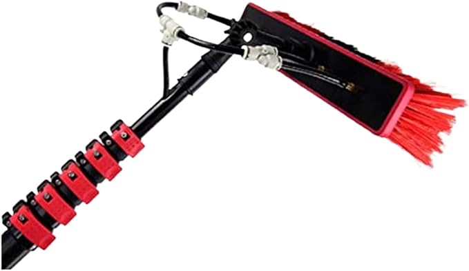 Solar Panel Cleaning Brush Multifunctional Telescopic Window Washer For Cleaning Windows With PoleWater Fed Pole