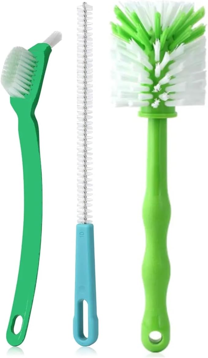 Blade Knife Cleaner Bowl Pot Washing Tool Cleaning Scrubbing Brush Ideal for Thermomix TM5 TM6 TM31 Food Mixer Monsieur Cuisine(Cleaning brush)