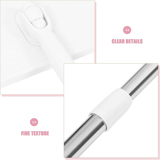 GALPADA Electrostatic Dust Mop with Detachable Handle No Washing Flat Mop for Floor Cleaning Extendable Household Dust Removal Tool for Hardwood Tile and Laminate Floors