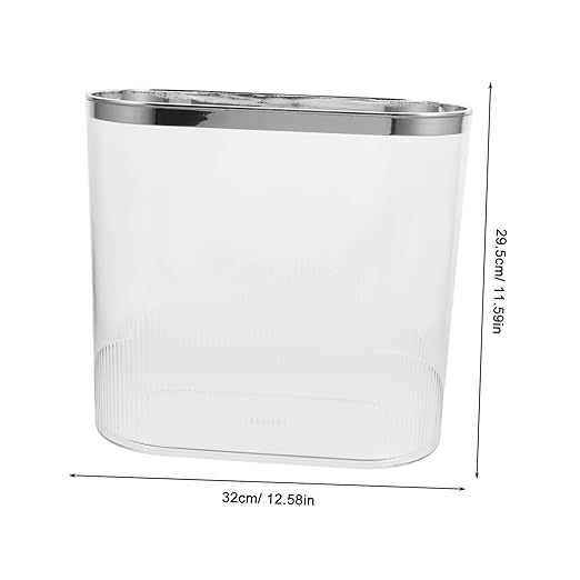 Happyyami Capacity Trash Can Wastebasket for Home Hotel Bedroom Kitchen Effortlessly Organize and Your Space Easy to Clean and Reusable