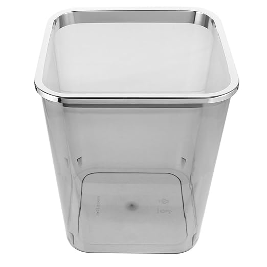 Large Plastic Trash Can 12L with Electroplated Press Ring Bathroom and Kitchen Wastebasket for Home Use Portable Rubbish Bin for Bedroom and Office