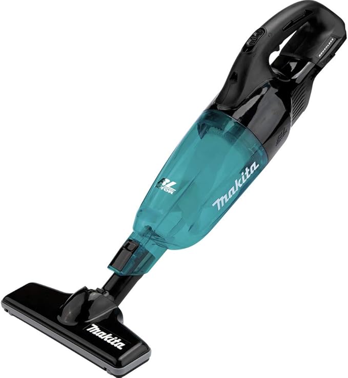 Makita XLC03ZBX4 18V LXT Lithium-Ion Brushless Compact Cordless Vacuum Trigger w/Lock Tool Only Black