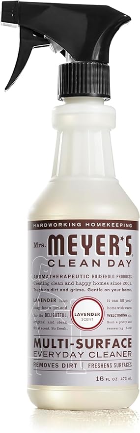 Mrs. MEYER'S CLEAN DAY Multi-Surface Cleaner 3 Pack Variety Pack Mum Lemon Verbena Lavender 16 Fl Oz Each 1 CT
