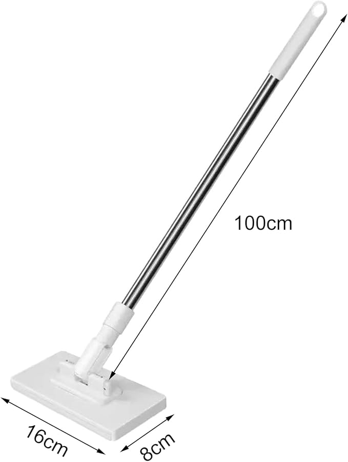 Snap Grip Mini Dry &amp Wet Mop for Multi-Surface with 5 Cloths