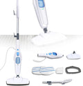 1500W Hot Steam Mop Floor Cleaner Electric Hand Held Steam Cleaner Multipurpose Handheld Cleaning Machines Detachable with Microfiber Pads For Cleaning Laminate Hardwood Marble Tile Floor Carpet