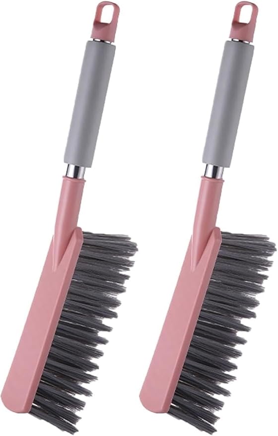 Whisk Broom Hand Held 2 Pcs Bench Brush Soft Bristles with Good Elasticity Hand Broom can be Hung for Storage