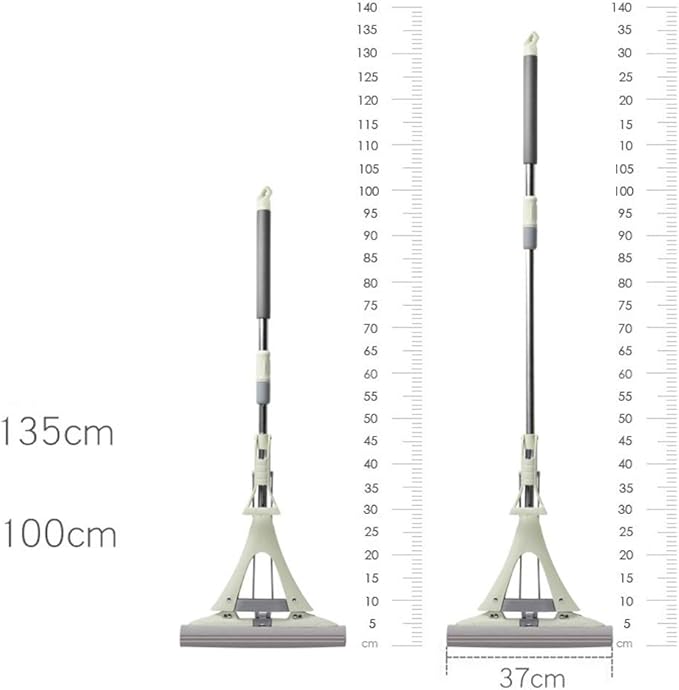 Mop Household Folding Squeezing Water Glue Cotton Absorbent Lazy Mopping Artifact Drag Free Hand Washing Mop