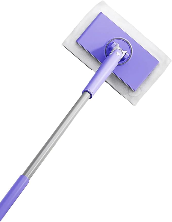 Multifunctional Mop Flat Mop with 360°Rotating Head HandsFree Cloth Changing for Household Automatic Cloth Changing