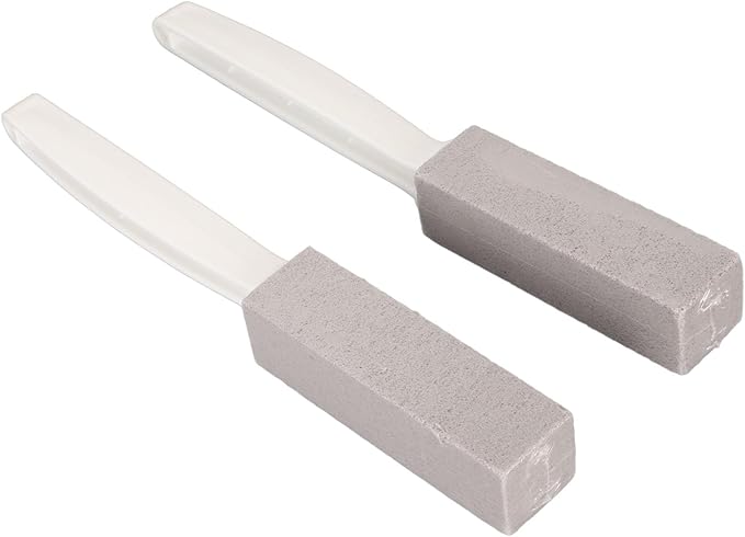 Pumice Stone Toilet Bowl Cleaner Long Handle Multipurpose Pumice Stone Cleaning Brush for Bathroom Kitchen