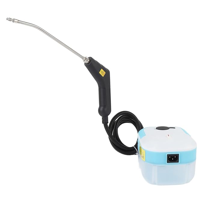 Yinhing Handheld Steam Cleaner Powerful 1200W Multi Functional Portable Steamer Fast Heating 10s for Kitchen Bathroom Tile Car Detailing ABS Material 1200ml Tank (US Plug 110V)