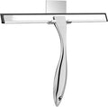 2pcs Stainless Steel Shower Squeegee for Doors with Hooks Household Bathroom Window Mirror Glass Cleaning Tool