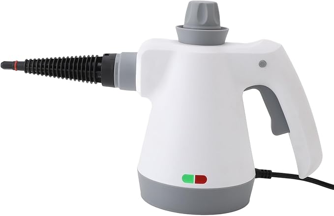 Handheld Steam Cleaner Multifunction High Temperature Pressurized Steamer Portable Hand Held Car Steamer for Furniture Upholstery Tile Grout Home Use (US)