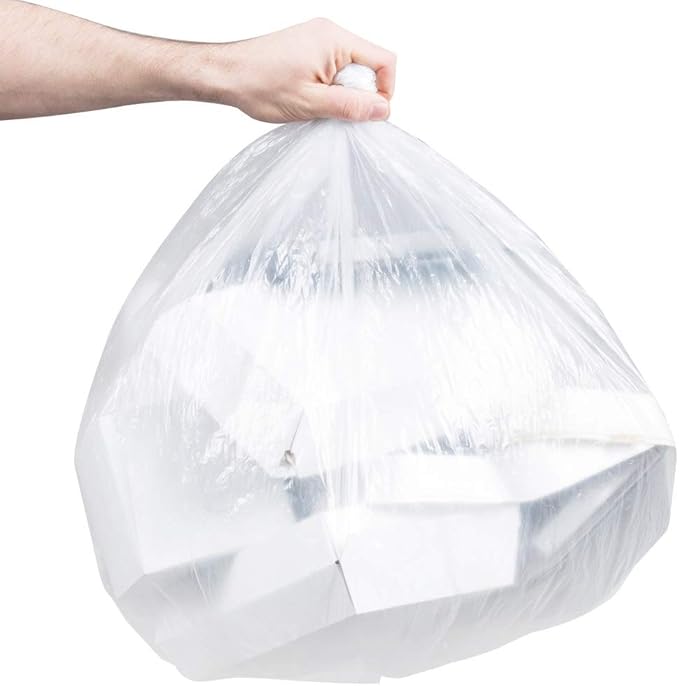 AEP 303613C 20-30 Gallon 0.51 Mil 30 x 36 Low Density Medium Duty Clear Can Liner / Trash Bag - 250/Case