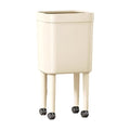 Trash Can Wastebasket Storage Bucket Large Capacity Sturdy Garbage Can Trash Bin for Toilet Office Bathroom Home Living Room