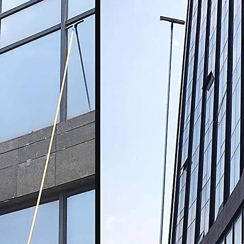 Telescopic Glass Cleaning BrushCleaning Brush 5-12M Window Cleaning Pole - Outdoor Window Cleaner Window Glass Solar Panel Cleaning System Washing Equipment Tool9M