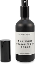 ENVIRONMENT Inspired by Designer TF Oud Wood Room Spray 100ml Air Freshener (Oud Wood | Guaiac Wood | Cedar) Home Fragrance Accessories Room Perfume Room Deodorizer Vegan &amp Cruelty-Free
