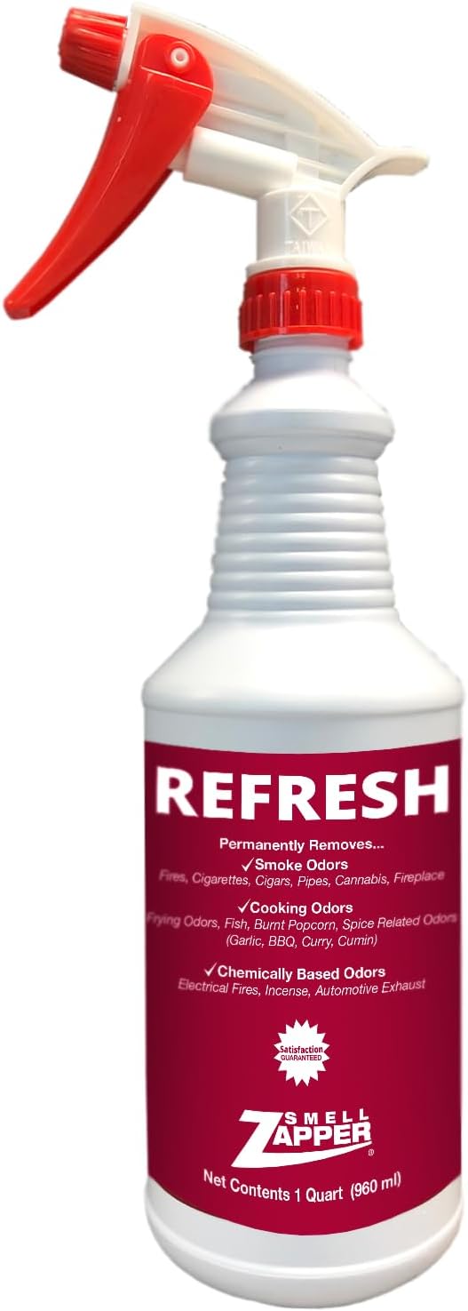 Odor Eliminator Liquid 32 Fl Oz Quart Spray Bottle