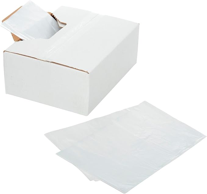 30-33 Gallon Super Duty Clear Trash Bags 2.5 Mil 100 Bags/Case