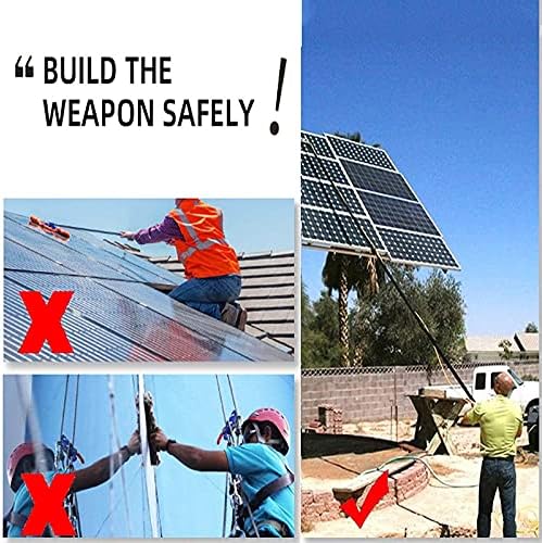 Glass Cleaning Brush Home Water Fed Telescopic Pole Kit Solar Panel Brush Rotating for Photovoltaic PanelTelescopic Window Cleaning BrushPhotovoltaic Cleaner Solar Panel Window Cleaning Po