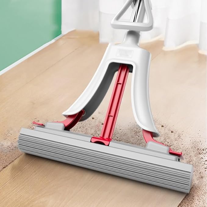 Household Lazy Squeeze Water from All Sides with Sponge Mops