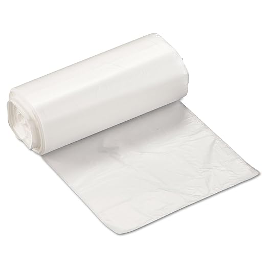 Inteplast 4 Gal Trash Can Liners - 6 Micr 17x18 In Natural 2000 Bags