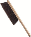 1pc Hand Broom Counter Duster Dusting Brush for Home Cleaning Soft Dust with Long Wooden Handle for Bed Sofa Furniture
