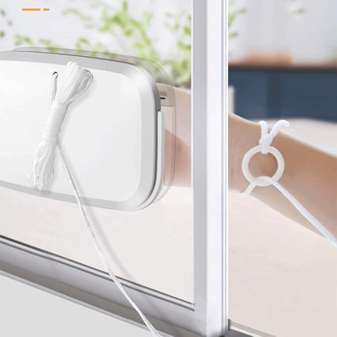 Glass Wiper Cleaner for Glazed Windows Thickness (3-10 mm) Magnetic Window Cleaner Wiper Glass Washing Cleaning Tool Brush