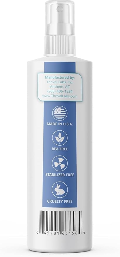 ProH2O2 3% Food Grade Hydrogen Peroxide – Natural Cleaner &amp Disinfectant – Suitable for Household Use – Ideal for Cleaning Sanitizing &amp Gargle – 8 fl oz Spray Bottle (Pack of 6)