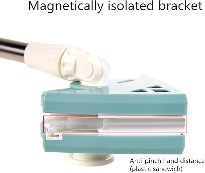 Magnetic Window Cleaner Double-Side Magnetic Glass Cleaner Wiper Window Cleaner Magnetic Glass Cleaning Tool Brush for Double Glazed Window Thickness