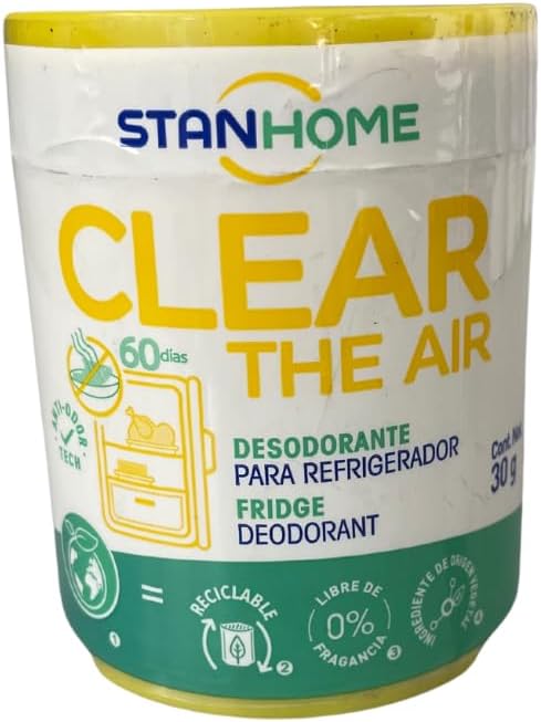 STANHOME Clearthe Air Stanhome Refrigerator Deodorizer 4 Pcs Economical and Efficient Refrigerator Deodorizer