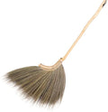 SKENNOVA - Hand Crafted Broom - Traditional Natural Grass Broom Bamboo Stick Handle Handmade Size 40 inch