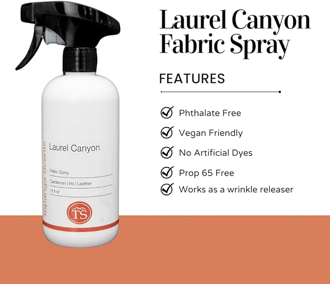 Topanga Scents Laurel Canyon Fabric Spray 16 fl oz