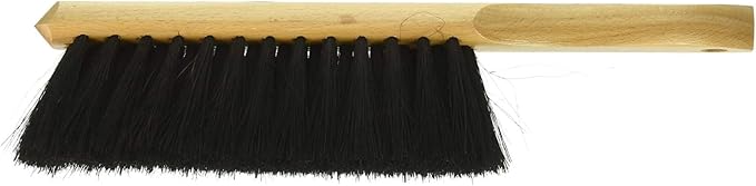 Soro Essentials- 8 Hand Broom Counter Brush with Tampico Bristles- Counter Brush with Soft Bristles and Wooden Handle Dusting Brush for Cleaning Counter Car Bed Couch Furniture