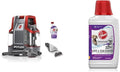 Hoover Spotless Portable Carpet &amp Upholstery Spot Cleaner FH11300PC Red and Hoover Paws &amp Claws Premixed Spot Machine Cleaning Shampoo Pet Stain Solution and Odor Remover 32oz Formula AH3