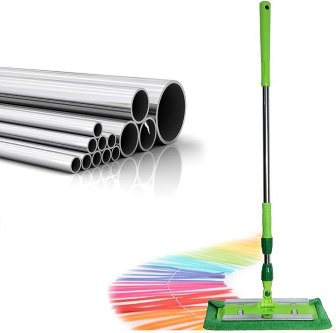 Microfiber Hardwood Floor Mop with Extension Handle AndReusable Flat Mop Pads for Wet or Dry Floor Cleaning