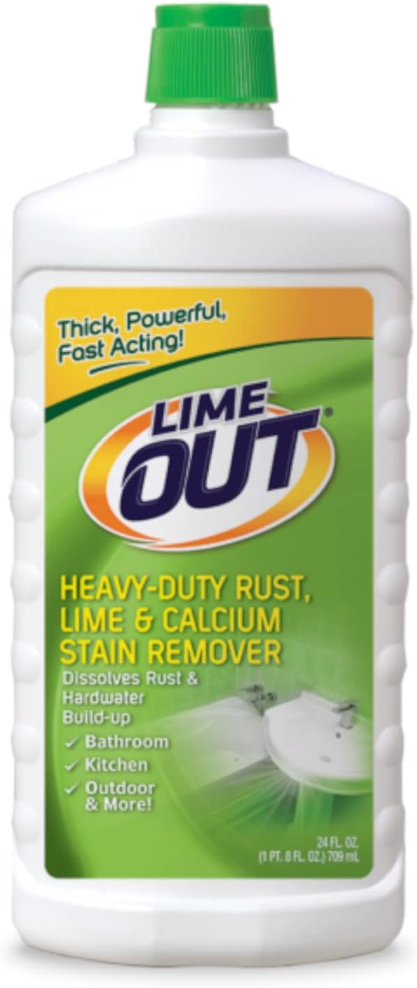 Lime Out Extra No Scent Lime Rust &amp Calcium Stain Remover 24 fl. oz. Liquid