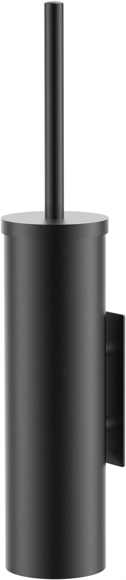Stainless Steel Toilet Brush and Holder Set Wall Mount Heavy Duty Toilet Bowl Brush Oil Rubbed Matte Black Toilet Brush Set with Long Handle for Bathroom and Farmhouse