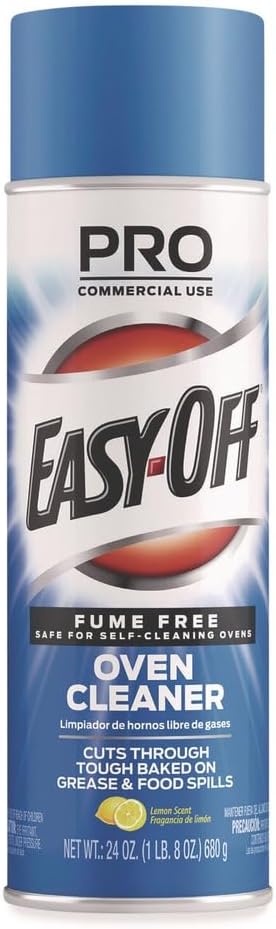 Fume Free Max Oven Cleaner Foam Lemon 24 Oz Aerosol Spray 6/carton