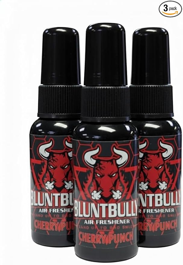 Air Freshener (Cherry Punch) (3 Pack) Premium Oil Based Air Freshener Spray. Long-Lasting Room Bathroom Office &amp Car Scent | Eliminates Odors from Smoke Pets &amp More